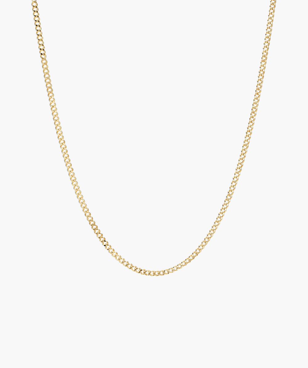 Elegant Curb Necklace