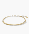 Delicate Diamond Half Tennis Bracelet