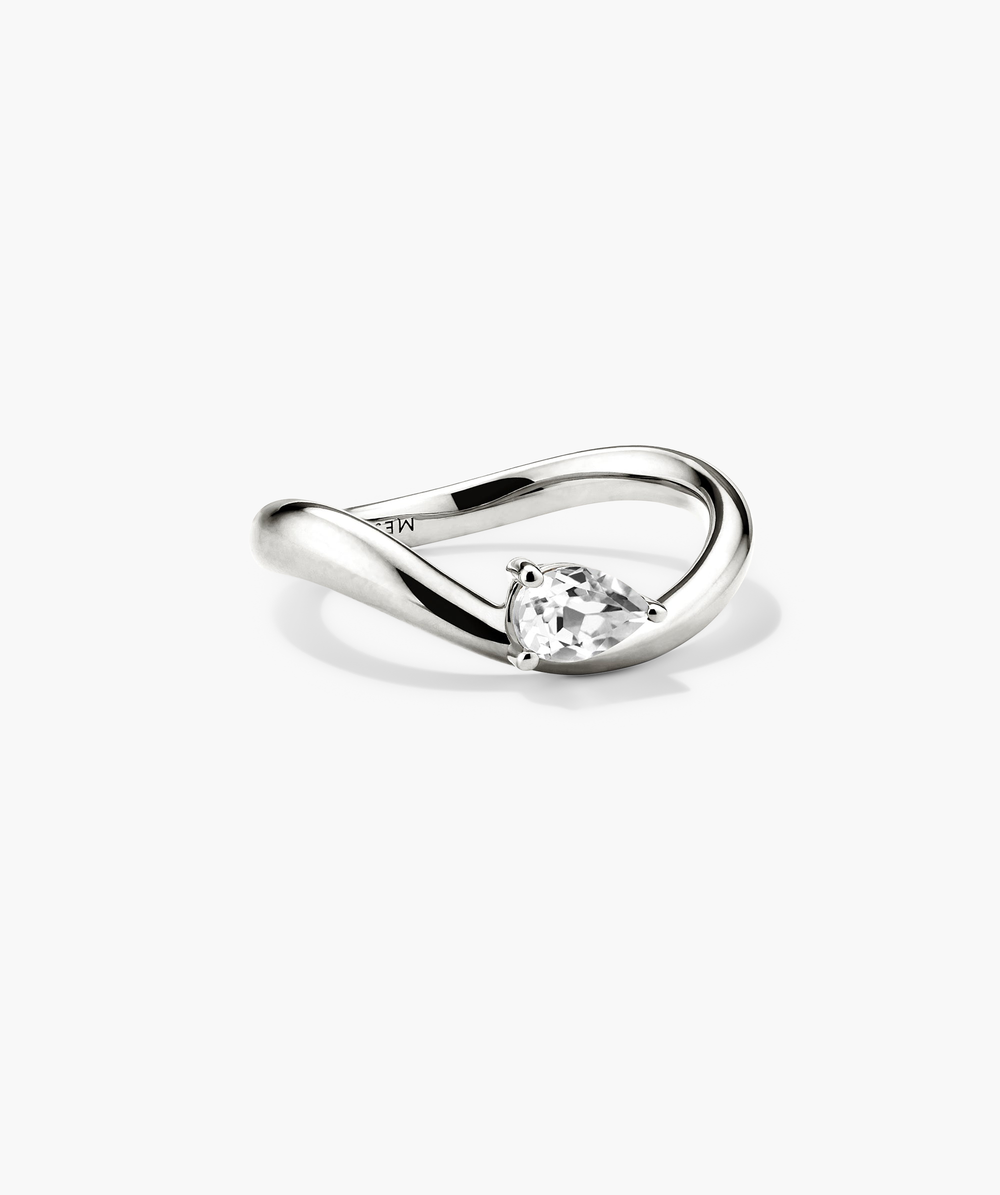 Polished Dôme Figure Balance Ring
