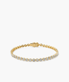 Delicate Micro Pavé Diamond Riviere Bracelet