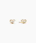 Two Of Hearts Studs