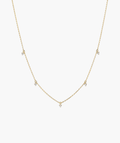 Elegant Multi Station Diamond Necklace