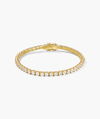Delicate Lab Grown Sapphire Tennis Bracelet