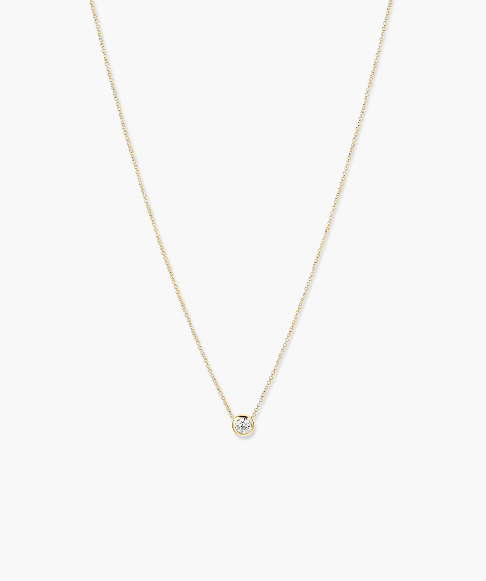 Elegant Large Diamond Necklace
