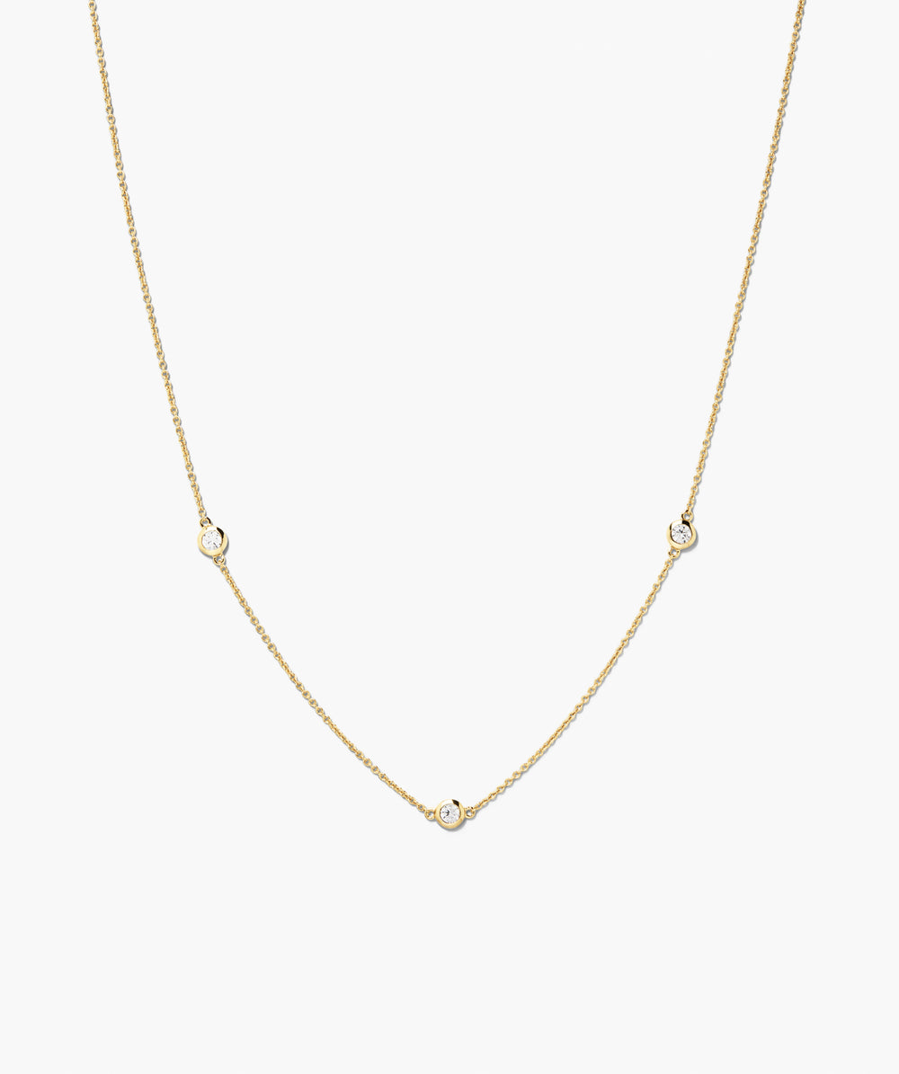 Elegant Satellite Necklace