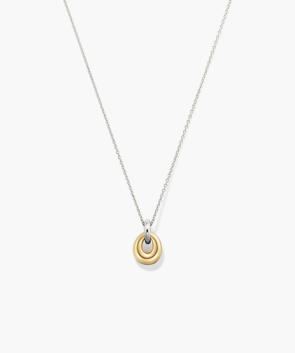 Elegant Jojo Loop Pendant Necklace
