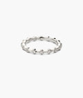 Polished Charlotte Crest Stacker Ring