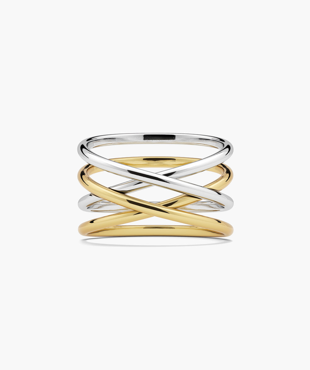 Polished Interconnected Lattice Ring