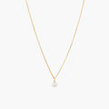 Elegant Mini Pearl Pendant Necklace