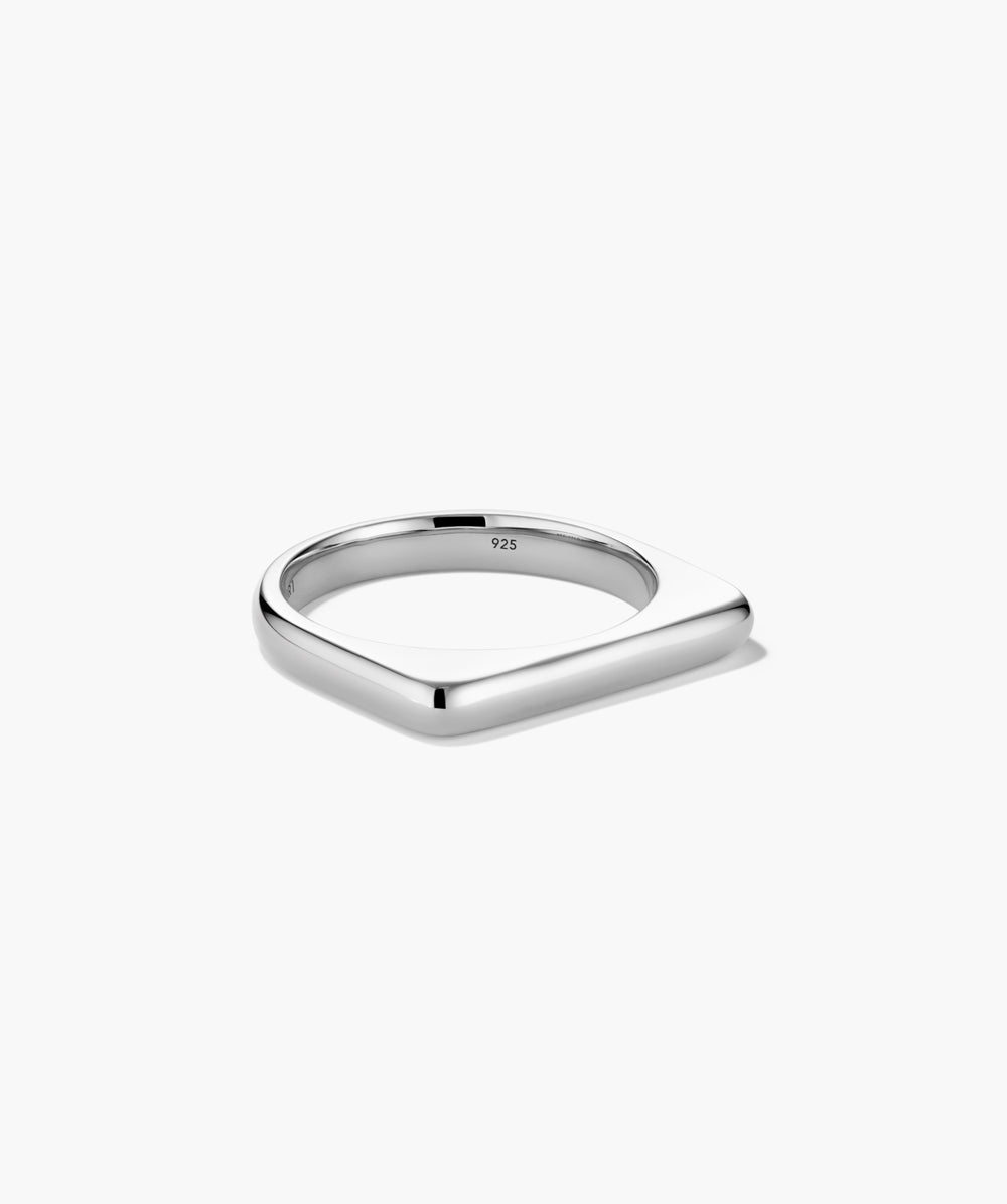 Polished Bold Puzzle Stacking Ring