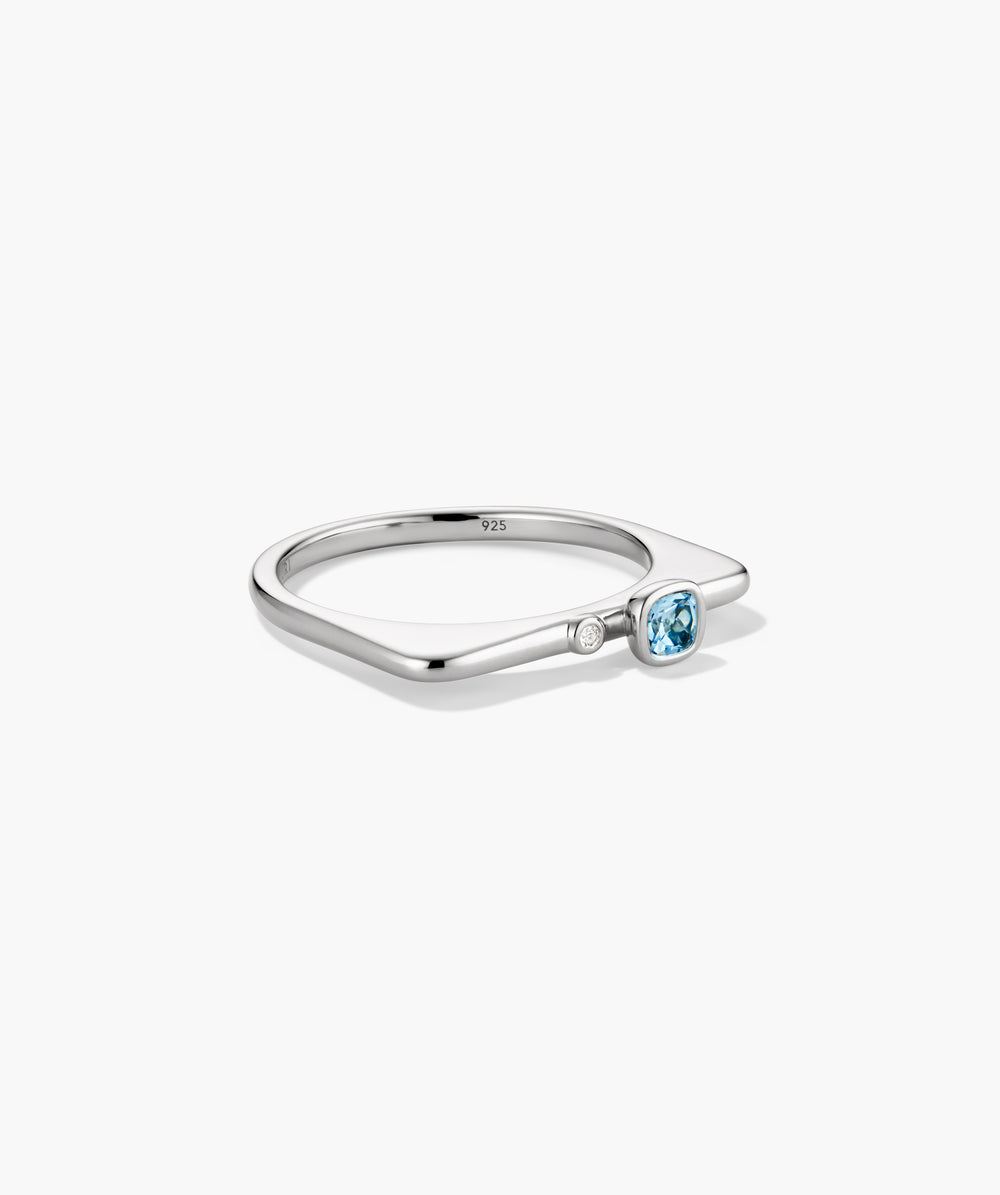 Polished Puzzle Stacking Ring