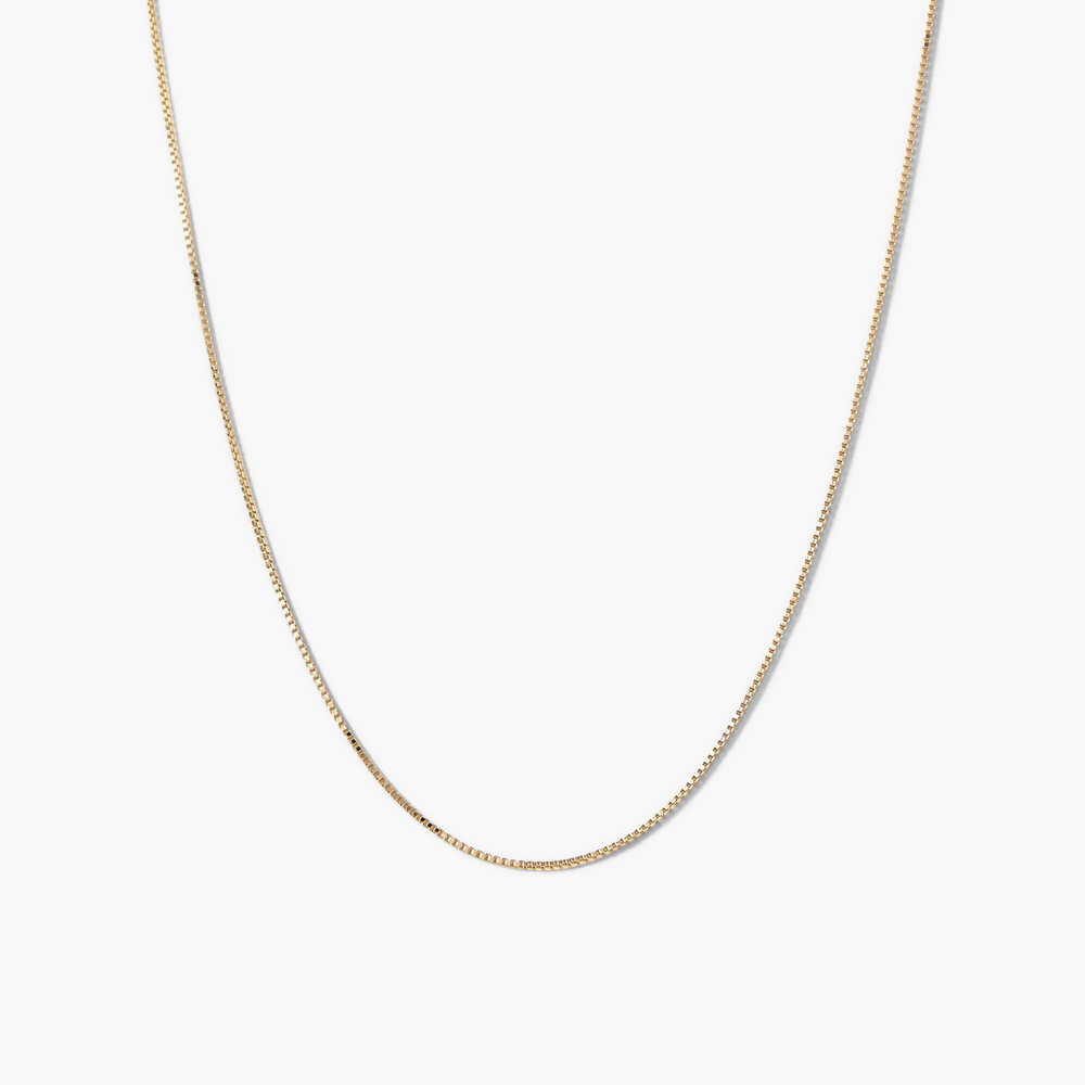 Elegant Baby Box Chain Necklace